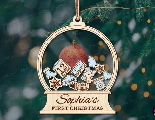 el-primer-adorno-navideno-del-bebe-creativo-digital El Primer Adorno Navideno Del Bebe Creativo Digital